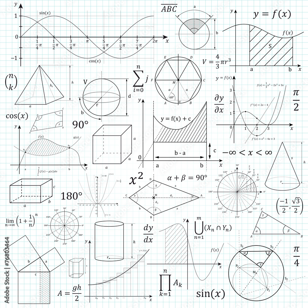 Beispiel für eine Projektarbeit im Fach Geometrie.